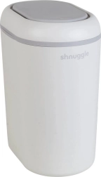 Shnuggle Eco Touch κάδος για πάνες λευκό/γκρι