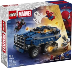 LEGO Marvel καταδίωξη του Spider-Man με το όχημα μεταφοράς κρατουμένων