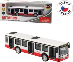 Μεταλλικό λεωφορείο με ανάστροφη κίνηση και ανοιγόμενες πόρτες