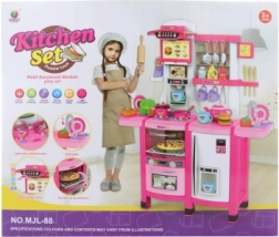 Μεγάλη παιδική κουζίνα με λειτουργίες μπαταρίας και νερού