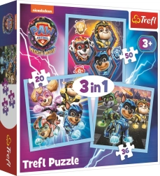 Παζλ 3 σε 1 Paw Patrol: Power Mighty Pups