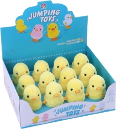 Κίτρινο κουκλάκι με μηχανισμό κουρδίσματος