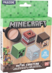 Μεταλλικά σουβέρ Minecraft – σετ 4 τεμ.