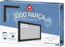 Κορνίζα για παζλ 68 × 48 cm μαύρη