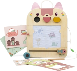 Μαγικός πίνακας ζωγραφικής γατούλα Jeanne Lilliputiens