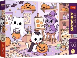 Παζλ 100 κομματιών SpookyStories – Mała pracownia magii - 1 τεμάχιο