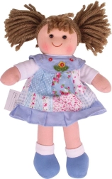 Υφασμάτινη κούκλα Sarah από Bigjigs Toys 28 cm
