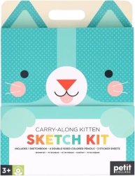 Petit Collage ταξιδιωτικό καλλιτεχνικό σετ γάτα