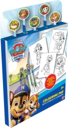 Paw Patrol βιβλίο ζωγραφικής με ξυλομπογιές