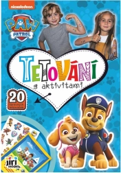 Τετράδιο με τατουάζ και δραστηριότητες PAW PATROL