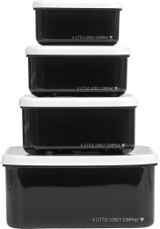 Σετ τεσσάρων δοχείων σνακ A Little Lovely Company – Vesmír