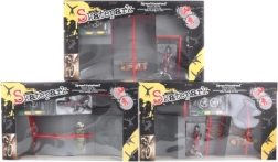 Σετ ράμπας Skatepark με μινιατούρα skate και ποδήλατο