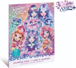 Nebulous Stars βιβλίο ζωγραφικής 22,5 × 28 cm