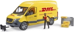 Bruder Mercedes-Benz Sprinter DHL με οδηγό και αξεσουάρ