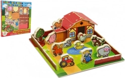 Ξύλινη φάρμα Τα πρώτα μου ζωάκια