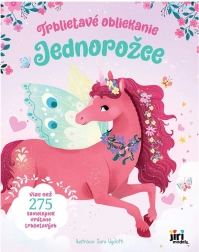 Λαμπερό ντύσιμο μονόκερων – βιβλίο με αυτοκόλλητα