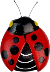 Ξύλινο μαγνητάκι πασχαλίτσα 2Kids Toys