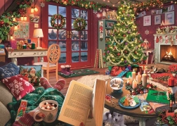 Παζλ Ravensburger «Χριστουγεννιάτικες ζεστές στιγμές» 500 κομμάτια