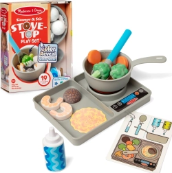 Σετ μαγειρικής με χρώματα που αλλάζουν MELISSA & DOUG Simmer & Stir, 19 τεμάχια