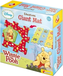 Lisciani Puzzle Winnie the Pooh γιγαντιαίο υπόστρωμα δαπέδου 12 τεμάχια