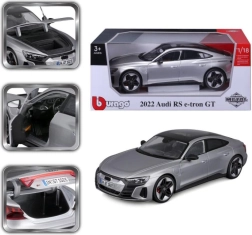 Μεταλλικό μοντέλο BBURAGO 1:18 AUDI RS e-tron GT – ασημί