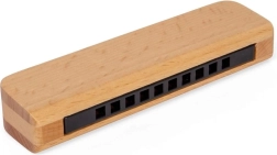 Ξύλινη φυσαρμόνικα Bigjigs Toys – φυσική
