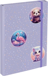 Φάκελοι για σχολικά τετράδια A4 BAAGL με ζωάκια