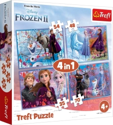 Παζλ 4σε1 FROZEN 2 – Ταξίδι στο Άγνωστο