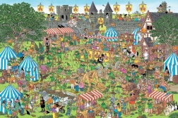 Παζλ Φεστιβάλ του Ρομπέν των Δασών 1500 κομματιών από τον Jan van Haasteren