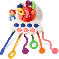 Πολύχρωμο αισθητηριακό παιχνίδι - μασητικό