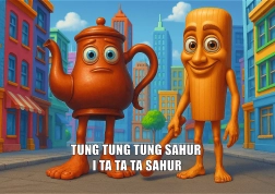 Παζλ Trefl BrainRots: Tung Tung Sahur 200 κομμάτια