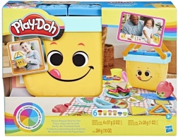 Play-Doh Starters πικνίκ και εκμάθηση σχημάτων – δημιουργικό σετ με καλάθι