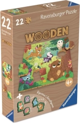 Ravensburger ξύλινο παζλ ζούγκλας 22 κομμάτια
