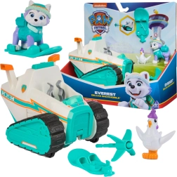 PAW Patrol πολικός χιονοσκούτερ Everest Deluxe με εκτοξευτή και κοτοπουλάκι Chickaletta