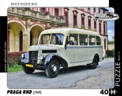 Retroauta Παζλ Λεωφορείο Praga RND 1949 - 40 κομμάτια