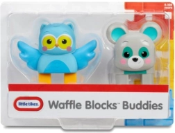 Φιγούρες κουκουβάγια και αρκούδα LITTLE TIKES Waffle Blocks