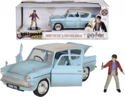 Harry Potter – μεταλλικό μοντέλο Ford Anglia 1959 1:24 με φιγούρα
