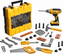 Παιδικό σετ εργαλείων σε βαλιτσάκι με φωτεινά εφέ