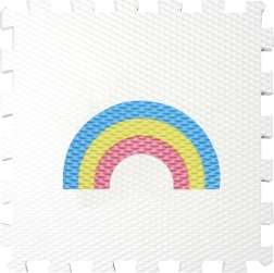 Minideckfloor Duha λευκή αυτοκόλλητη δαπέδου επένδυση