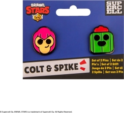 Brawl Stars σετ από pins Colt και Spike