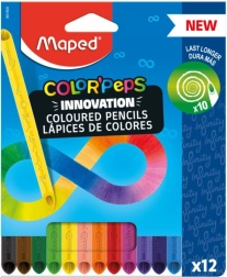 Ξυλομπογιές MAPED Color'Peps Infinity 12 τεμ.