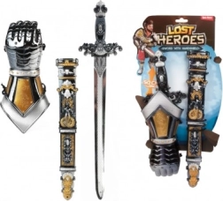 Ιπποτική σετ πλαστικό σπαθί με θήκη και προστατευτικά