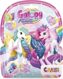 Galupy Rainbow Unicorn συλλεκτική φιγούρα μονόκερου με φτερά και κρύσταλλο Swarovski