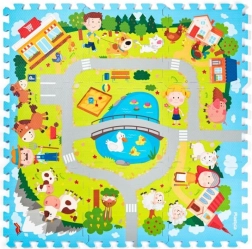 Αφρώδες παζλ Χωριό 29 × 29 cm PLASTICA