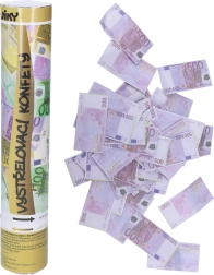 Εκτοξευόμενα κομφετί πάρτι EURO 30 cm