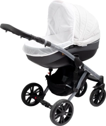 Κουνουπιέρα για καρότσι New Baby Basic λευκή