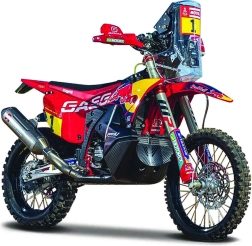Μοτοσικλέτα Bburago 1:18 Red Bull KTM Rally GASGAS RX450F – Dakar 2023
