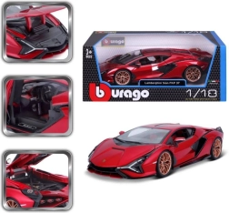 Μεταλλικό μοντέλο αυτοκινήτου 1:18 Lamborghini Sián FKP 37 κόκκινο