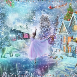 Παζλ Ravensburger Χειμερινό βασίλειο των θαυμάτων 300 κομμάτια