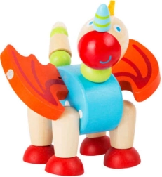 Small Foot ξύλινη φιγούρα δράκος Merlin 8 cm
